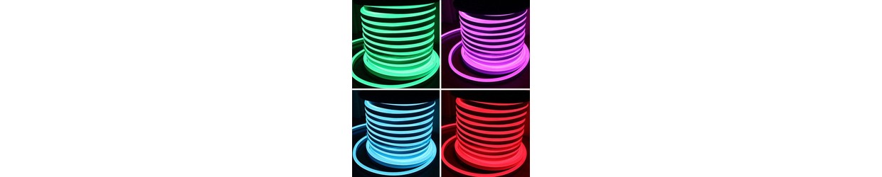 RGB Neon Flex LED Streifen 230V