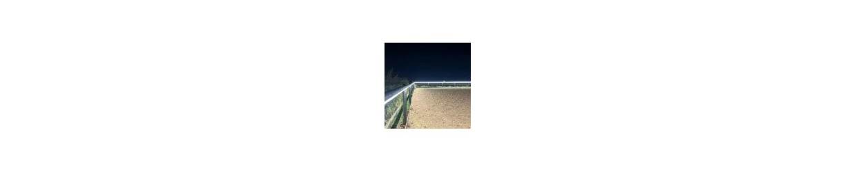 Reitplatz Lichtbänder