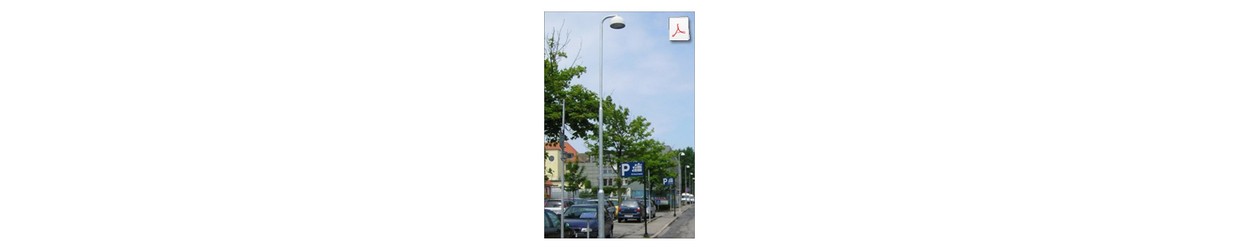 Straßenleuchten Masten